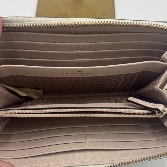 Kate Spade Cream and Tan Wallet - Picture 7 of 8